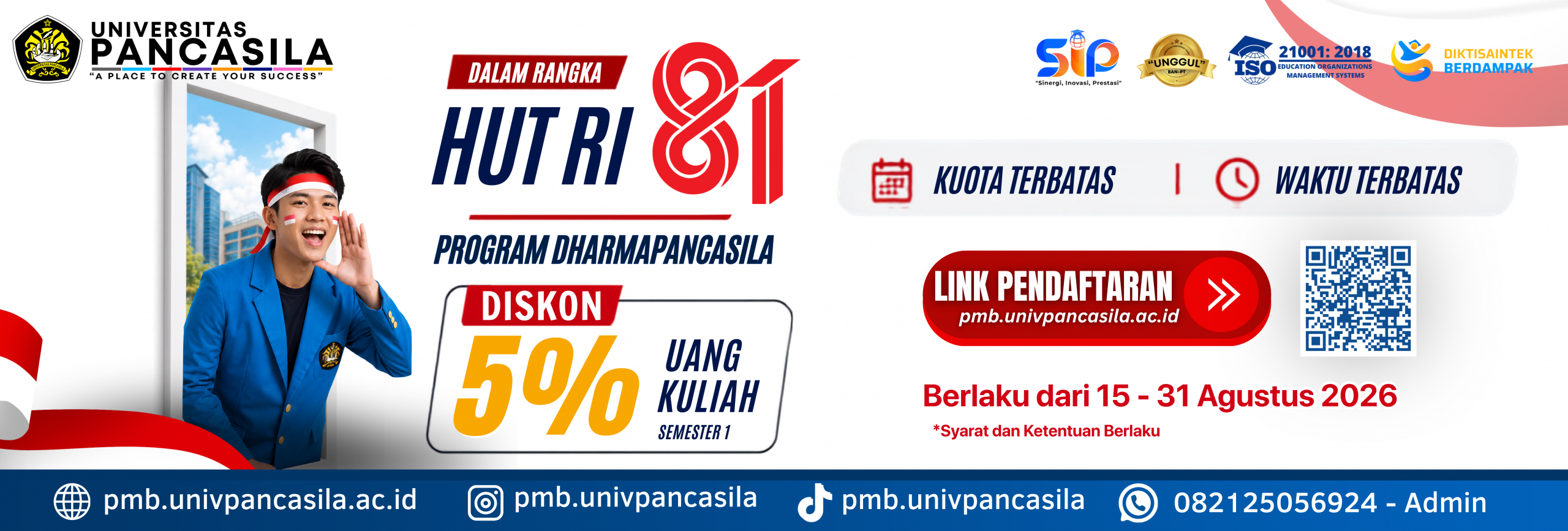 Untuk jumbotron mode website dharma